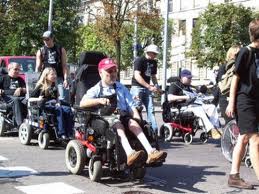 Disabili in piazza a difesa della legge 68