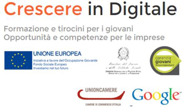 Garanzia Giovani: progetto Crescere in Digitale